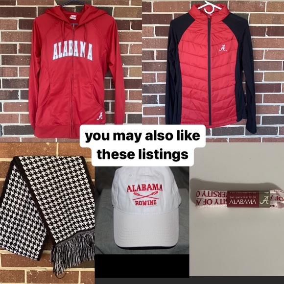 CLOSET CLEAR OUT Luii Houndstooth/Red Reversible Puffy Vest - Picture 7 of 7